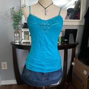 Beaded sequin top size small